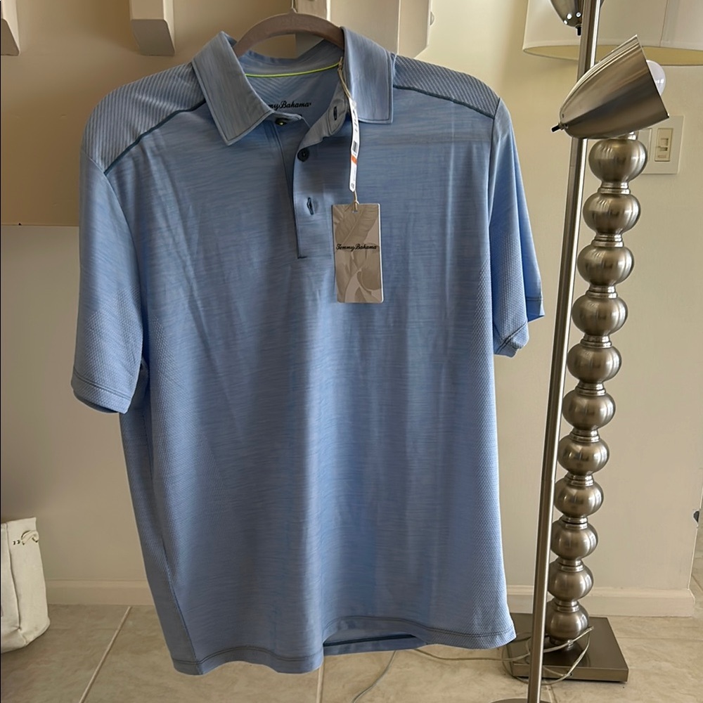 Tommy bahama Light Blue Polo Shirt